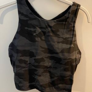 Athleta D/DD Conscious Crop Camo
